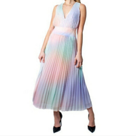 open lace back dress Charmed One Shoulder Midi Dress - Off White